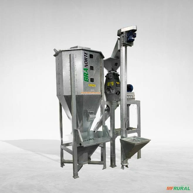 Fábrica de Ração Compacta 01 - 1000kg/h (Bovinos, Suínos e Aves) - Imagem Principal