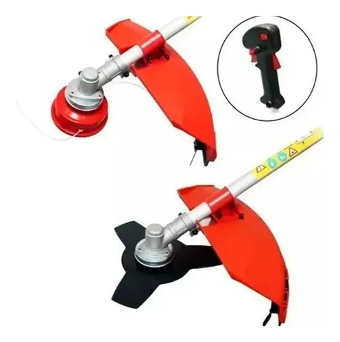 Roçadeira A Gasolina Profissional 3.2 Hp + Disco 80 Dentes